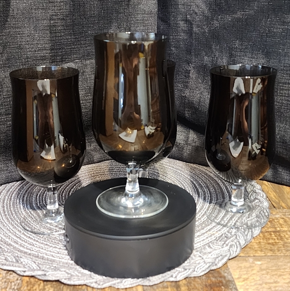 Sasaki 4 Piece Glass Set - "Iced Tea" - Picture 1 of 6